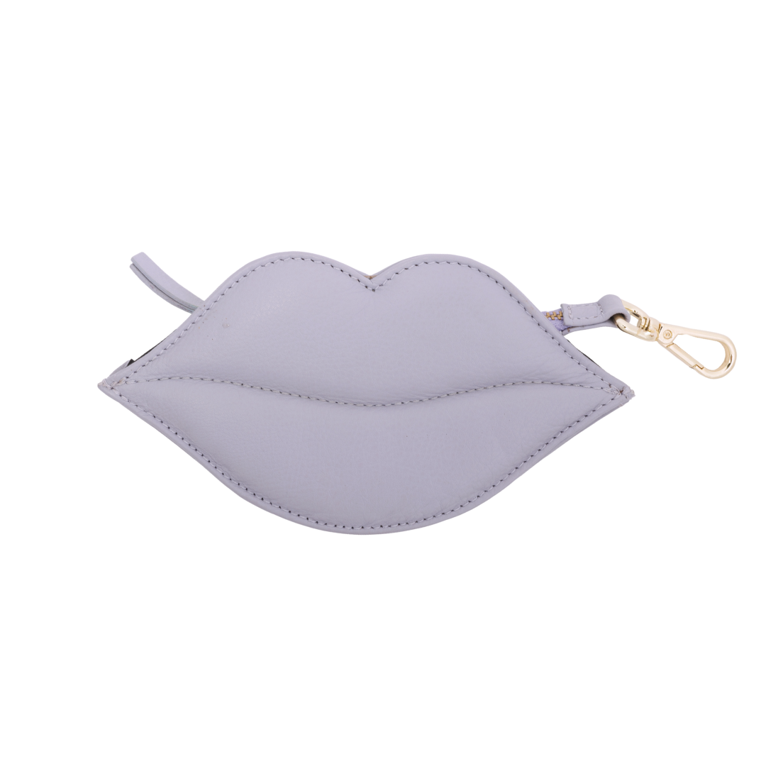 🎁 Poepzakhouder “Kus” van Lila Paars Leer (100% off)