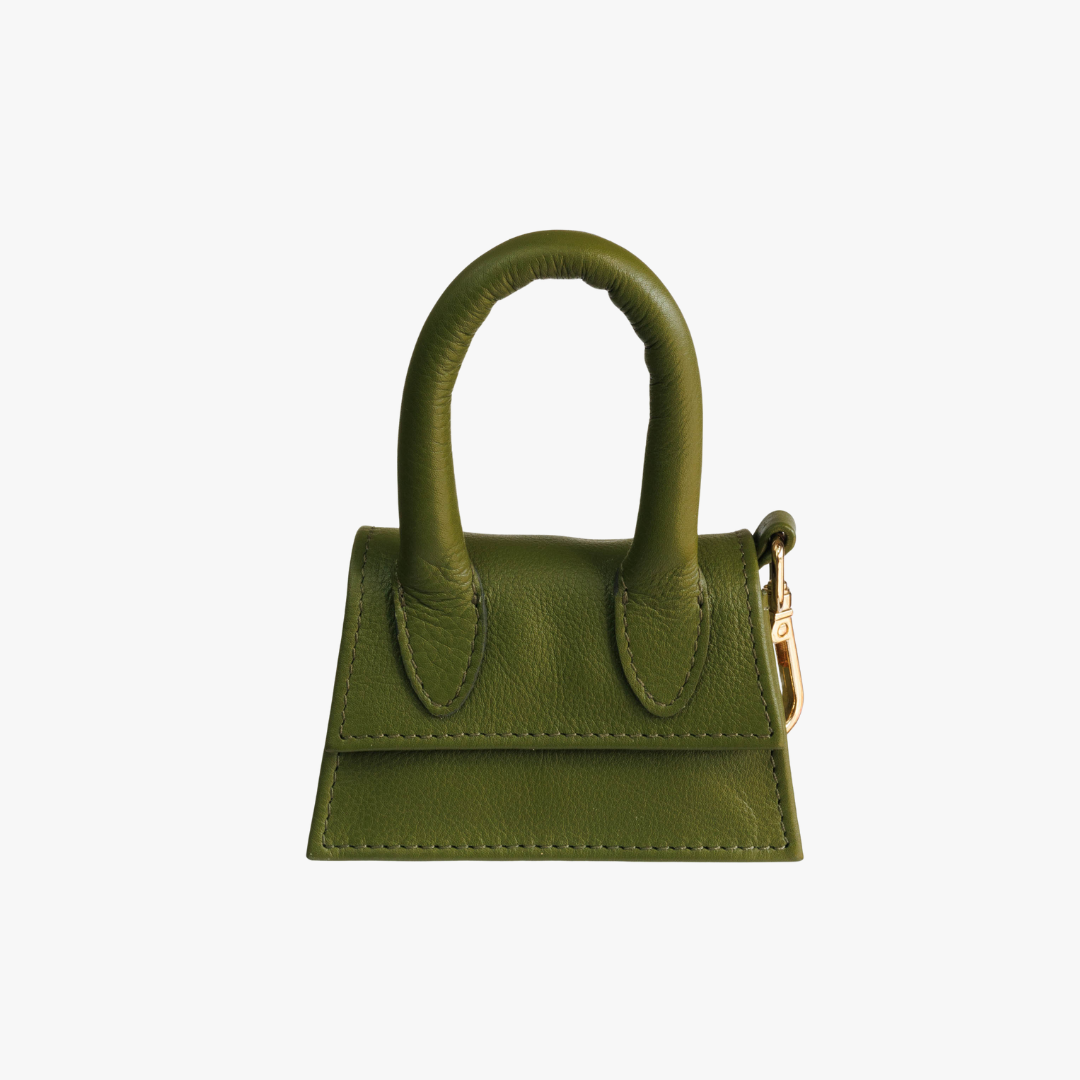 The Dog Musthaves Designer Bag - Treat Bag for Dog Biscuits and Poop Bag Dispenser - Green