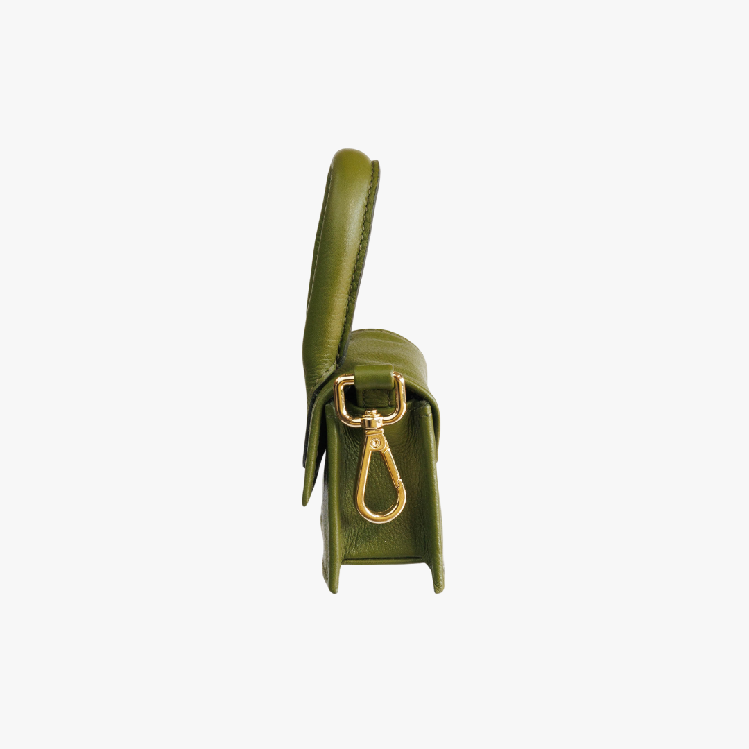 The Dog Musthaves Designer Bag - Treat Bag for Dog Biscuits and Poop Bag Dispenser - Green
