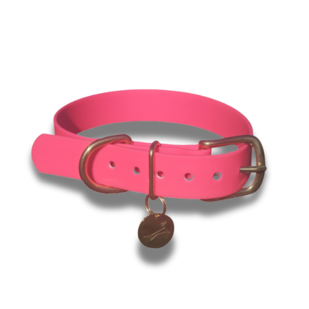 Waterproof collectie - Halsband Neon Roze