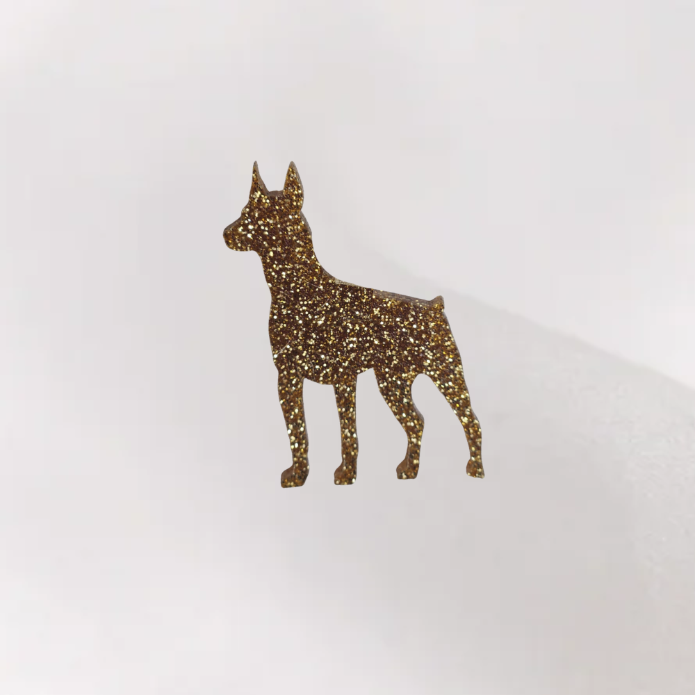 Luxe Glitter Kersthanger Pincher | The Dog Musthaves