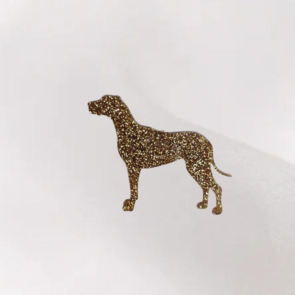 Luxe Glitter Kersthanger Dog | The Dog Musthaves