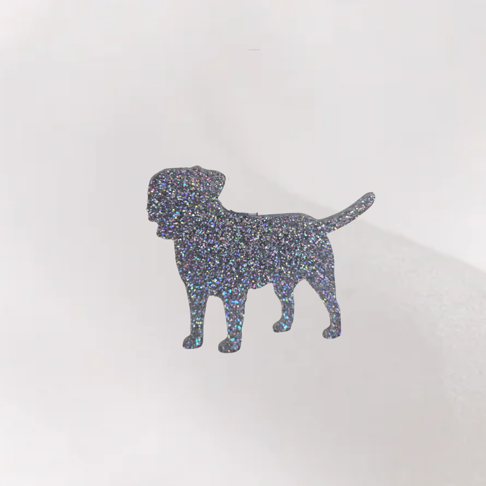 Luxe Glitter Kersthanger Border Terriër | The Dog Musthaves