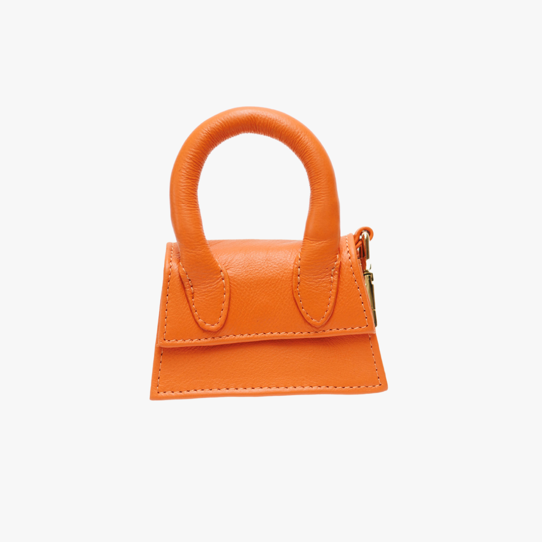 The Dog Musthaves Designer Bag - Beloningstasje voor hondenkoekjes en poepzakdispenser - Oranje