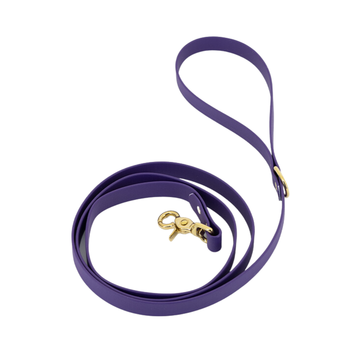 Hundeleine, wasserdichtes Gurtband – sehr violett