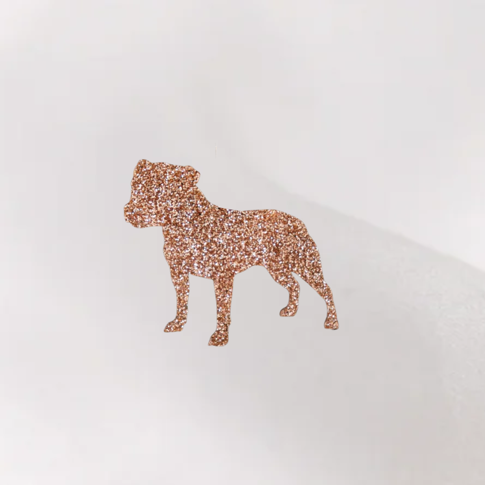 Luxe Glitter Kersthanger Stafford | The Dog Musthaves