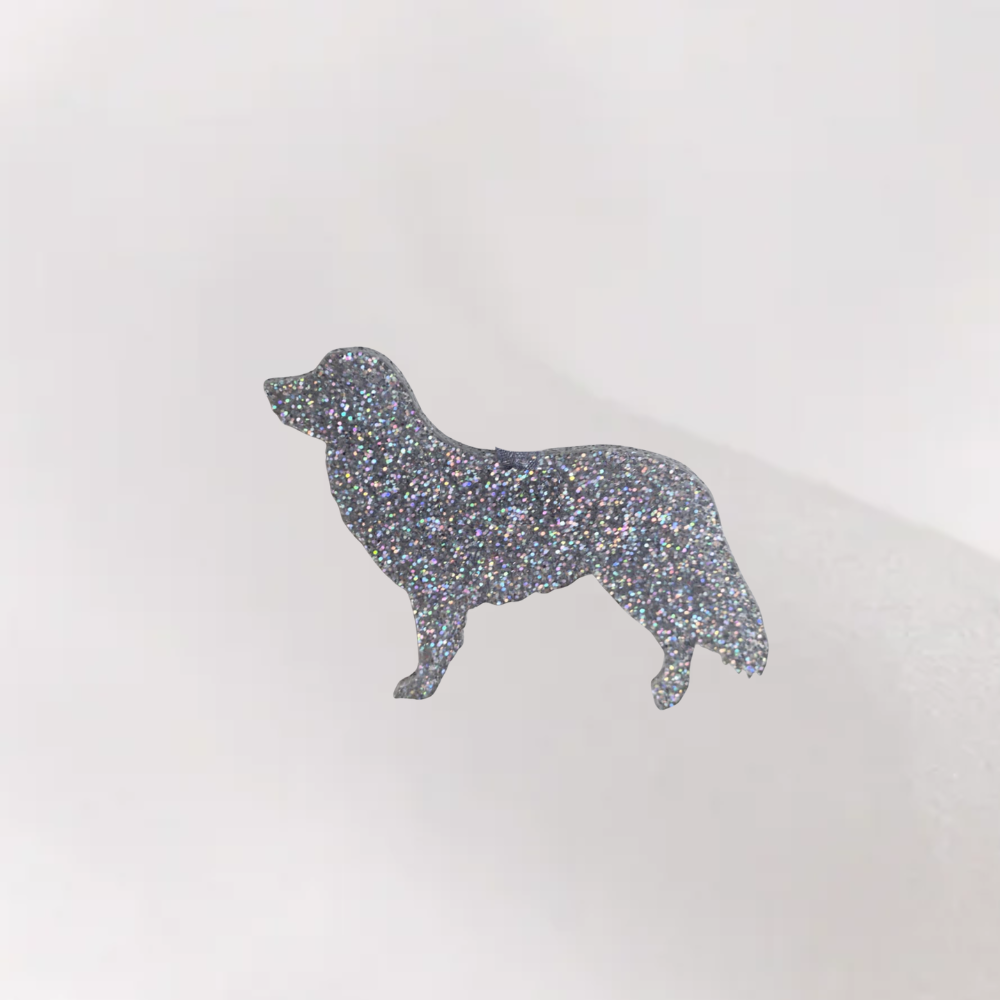 Luxe Glitter Kersthanger Toller | The Dog Musthaves