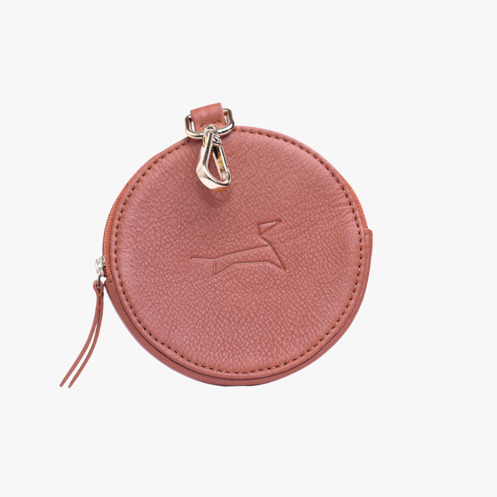 The Dog Musthaves Cheetah - The Wild Bag (Leren Beloningstasje & Poepzakjeshouder)