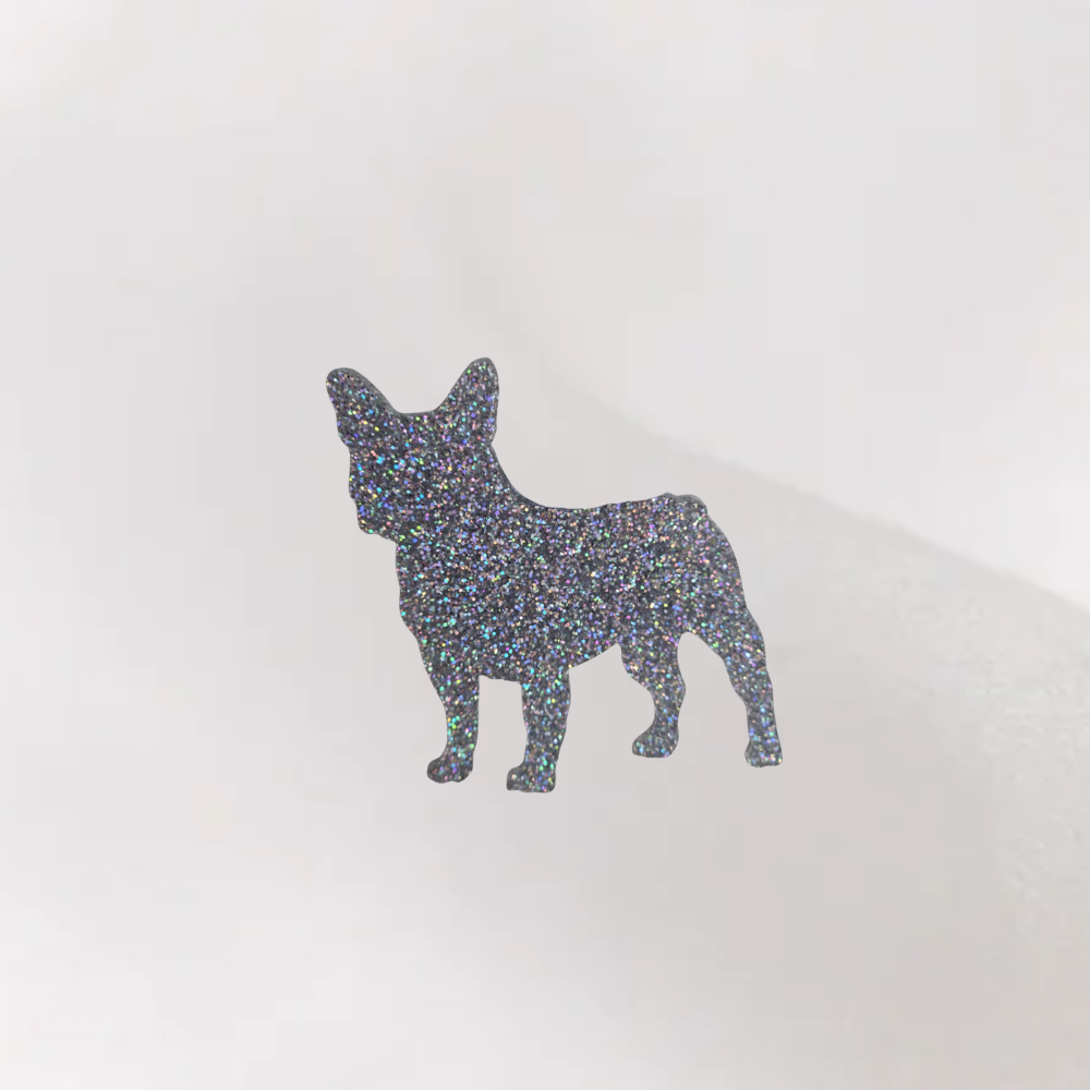 Luxe Glitter Kersthanger Franse Bulldog | The Dog Musthaves
