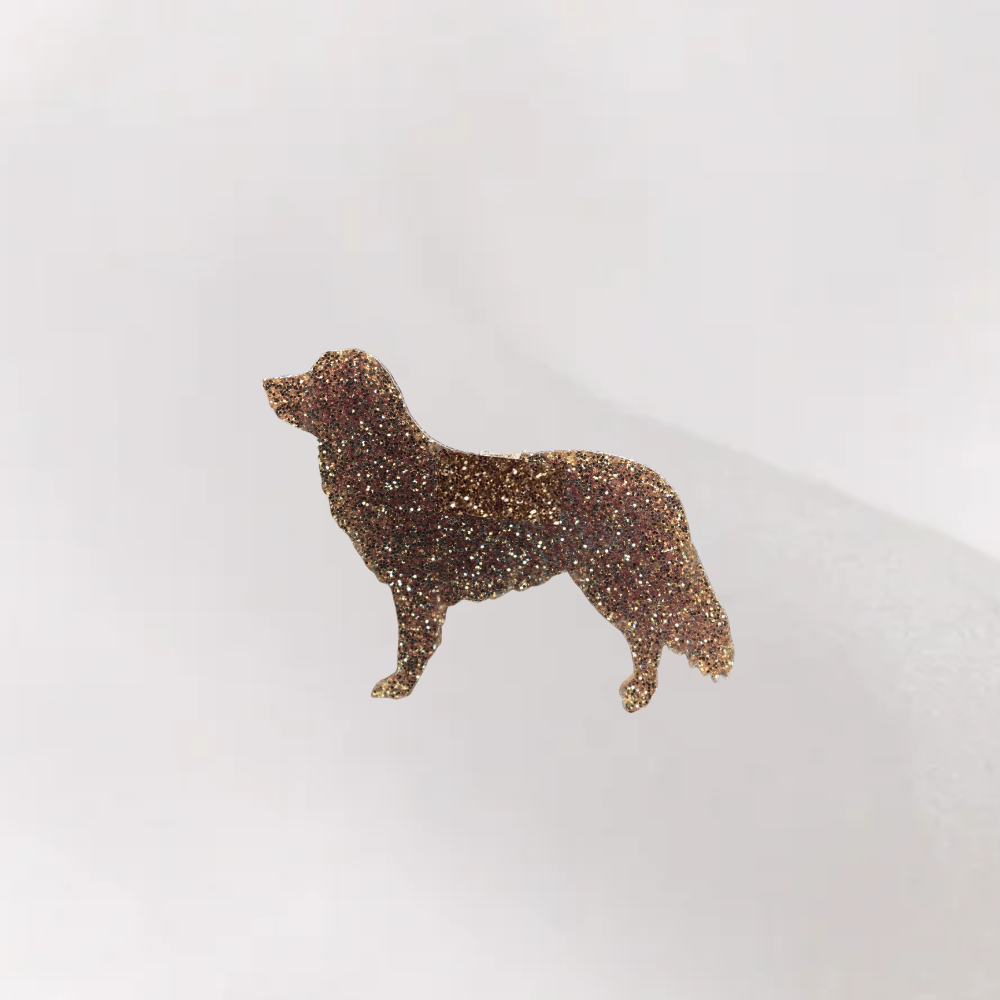Luxe Glitter Kersthanger Toller | The Dog Musthaves
